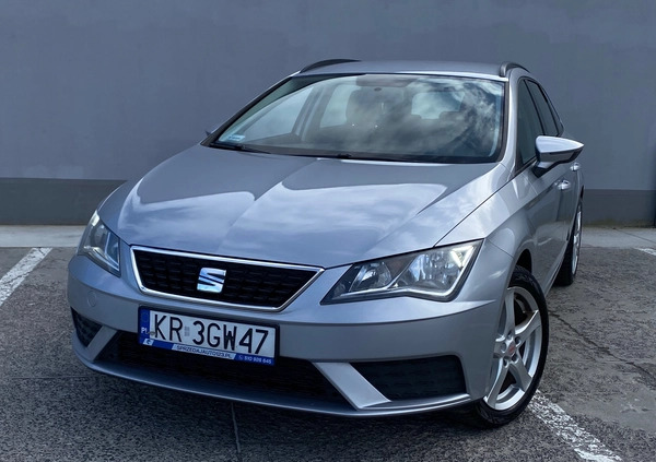 Seat Leon cena 34500 przebieg: 164252, rok produkcji 2018 z Kraków małe 667
